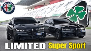 Limited Alfa Romeo Quadrifoglio Giulia and Stelvio Super Sport