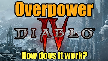 Overpower Damage Mechanic | Diablo 4
