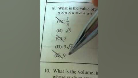SAT Math: The Ultimate Guessing Trick