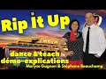 Rip it up Line Dance (Dance and teach - démo & explications / French & English) jan 2021