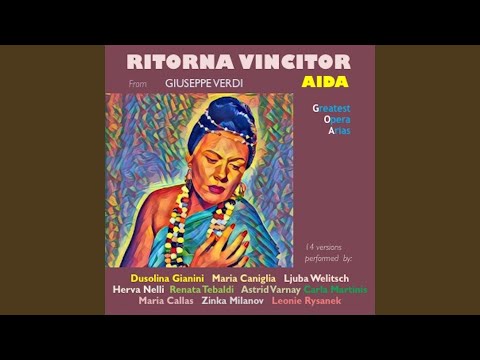 Obejrzyj Aida, I, Scene I: "Ritorna Vincitor!" (Aida) (NY 1949) w YouTube