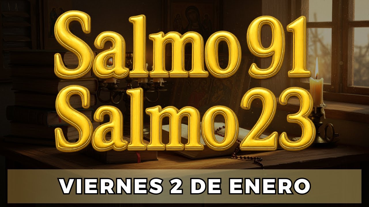 SALMO 91 y SALMO 23 - ORACIÓN del DÍA 2 de ENERO  -  Para proteger a su familia y a sus hijos
