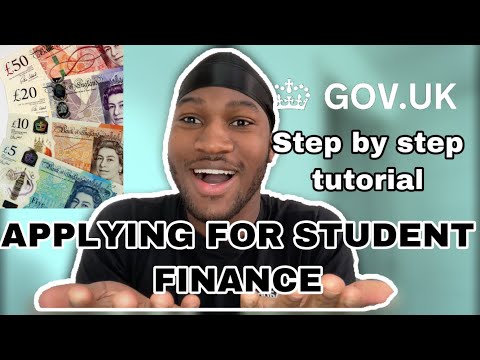 Applying for Student Finance walkthrough | A-Levels/ Uni