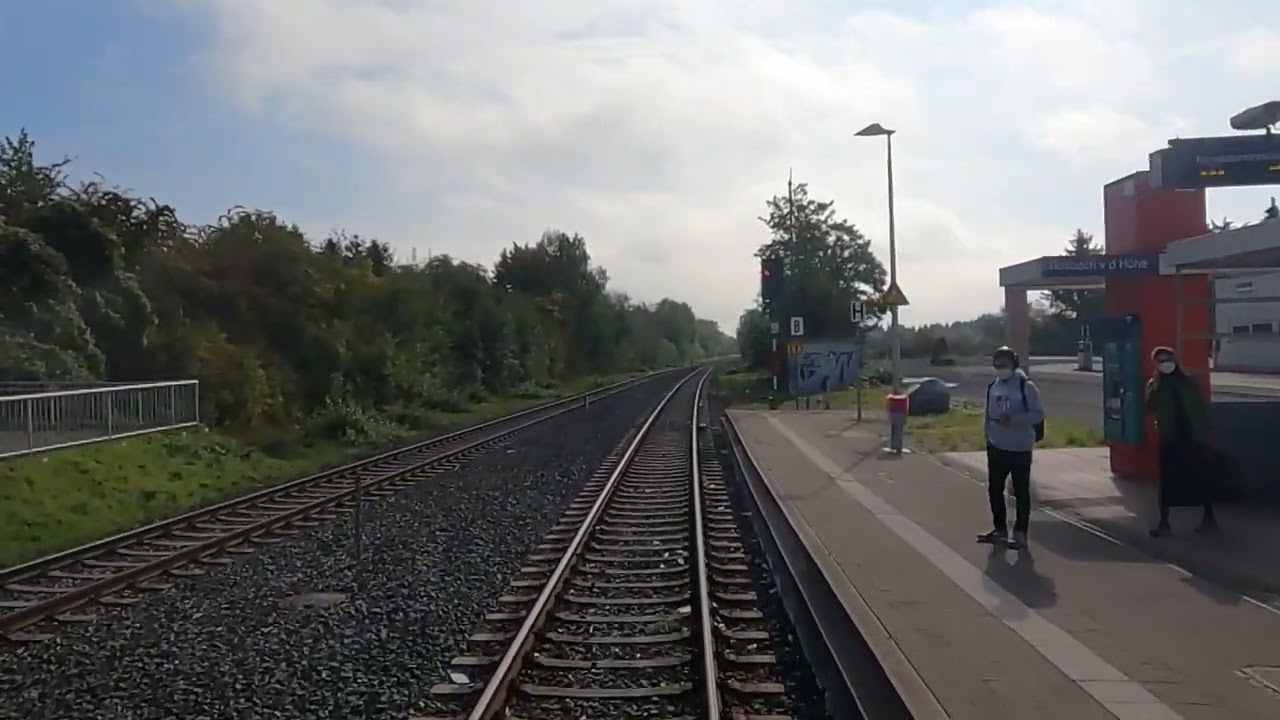 Führerstandsmitfahrt: Friedberg - Friedrichsdorf (Brunnenbahn)