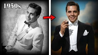 Most Handsome Actors of the 1950s: Hollywood Legends Brought to Life #1950sActors #HollywoodLegends