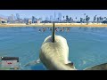 PLAYING as a MEGALODON in GTA 5! (Mods)