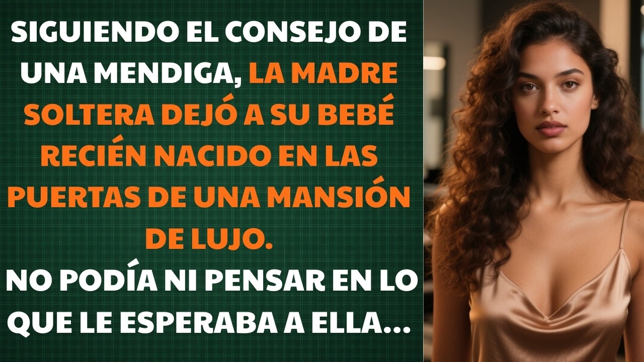 Siguiendo el consejo de una mendiga, la madre soltera dejó al recién nacido frente a una mansión…