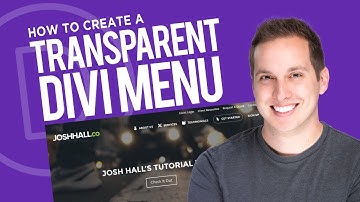How to Create a Transparent Divi Primary & Secondary Menu