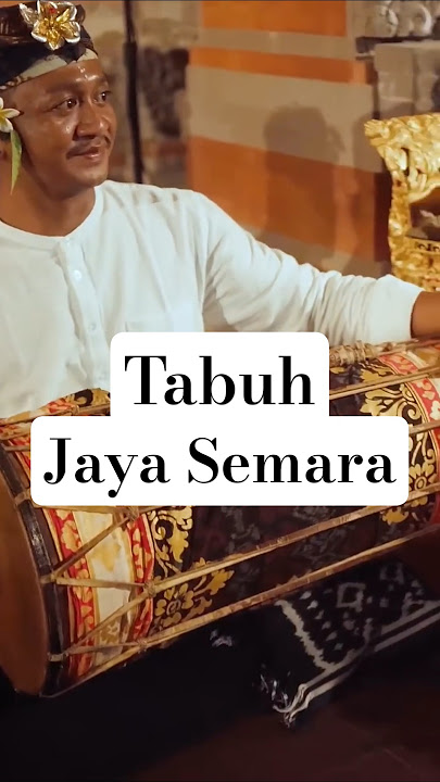 Balinese Interlocking Drum (Kendang) Solo