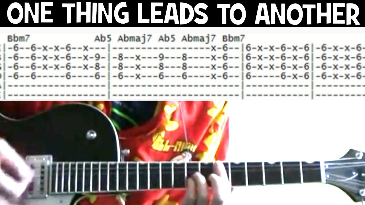 one thing guitar chords