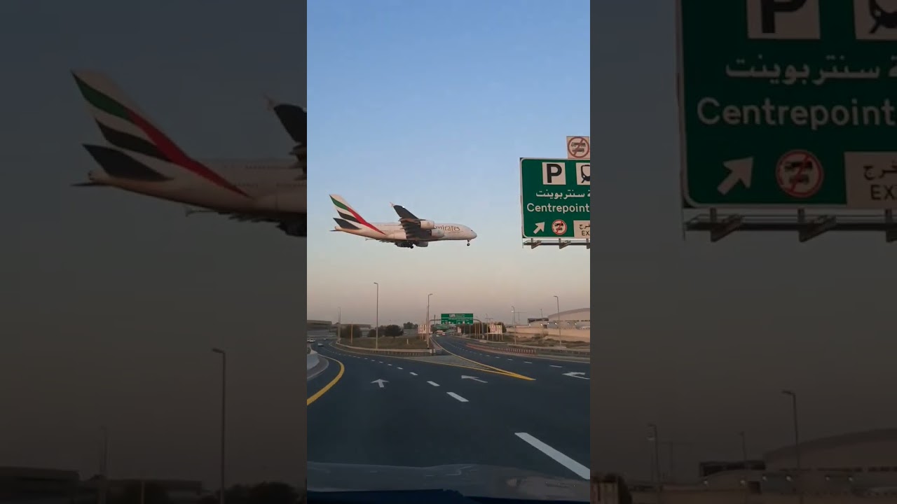 #dubai #uae #viral #shorts #short #travel flight ✈️ landing