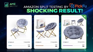 Split Testing Amazon Main Image | PickFu Software | AMZ One Step Agency