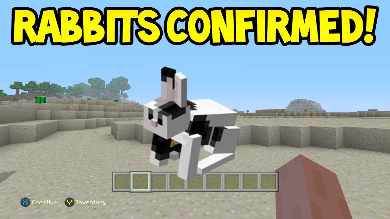 Minecraft (Xbox360/PS3) - TU31 Update - RABBITS SCREENSHOT! - Hidden ...