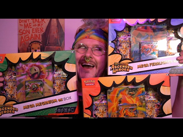 Opening all the Ascended Heroes Mega EX boxes! [Pokémon TCG] - YouTube