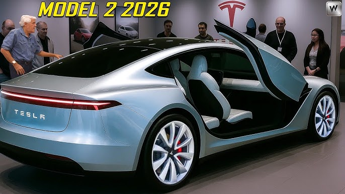 SHOCKING $9,375 Tesla Model 2 Arrives: Elon Musk Reveals New 2026 Upgrades.  What's Unbelievable? - YouTube