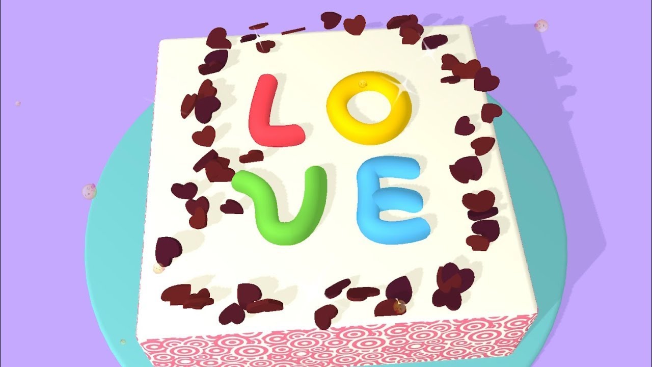 Cake Art 3D! Very satisfying and relaxing ASMR game!