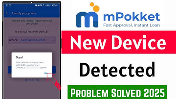 mpokket new device detected problem| new device detected mpokket problem| mpokket device problem