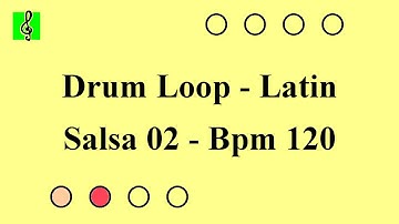 Free Drum Loop - Latin - Salsa 02 (Middle) - 120 Bpm
