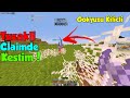 Tuzaklı Claimde Mavi Gökyüzü Kılıçlı Adam Kestim ! -minecraft sonoyuncu