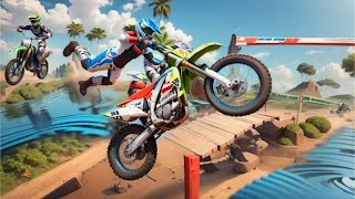 Motor cross #motorcycle #race #motocross #funny #fungame #games #kidsvideo #automobile #viralvideo screenshot 5