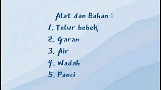 Cara Membuat Telur Asin | Amanda Davina W - XI MIPA 7 | Tugas Teks Prosedur Cara Membuat Telur Asin | Amanda Davina W - XI MIPA 7 | Tugas Teks Prosedur