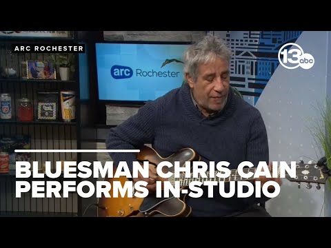 Bluesman Chris Cain performs