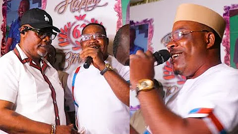 Surprise! See What Murphy Afolabi Did For Yinka Quadri On His Birthday That Made Him Emotional