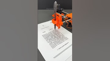 Drawing Machine Draw QR Codes | Working or not Working? #shorts