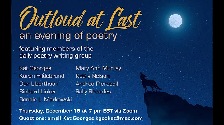 121621 Poetry Daily Writing Group 1st Annual Reading