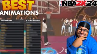 The Best Big Man Animations On Nba 2K24 Funny