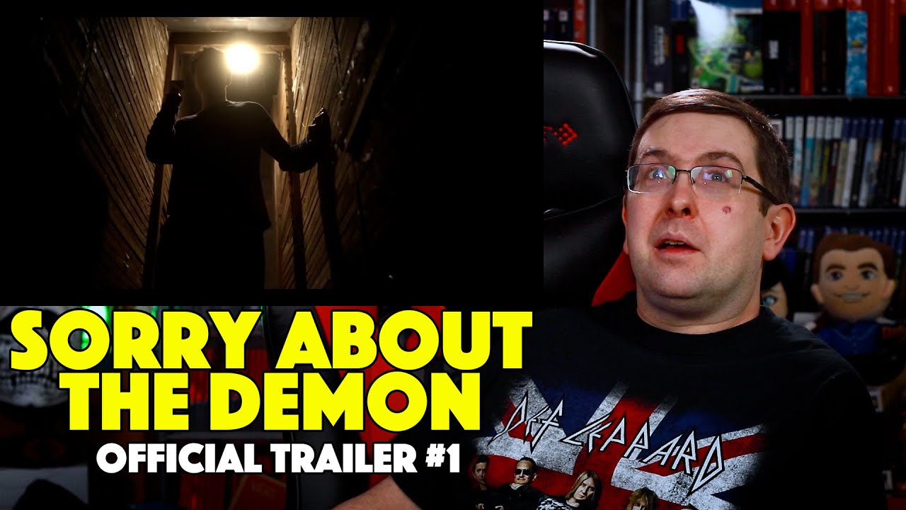 REACTION! Sorry About the Demon Trailer #1 - Shudder Horror Movie 2023 - Get SHUDDER for FREE