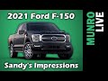 2021 F150: Sandy’s First Impressions