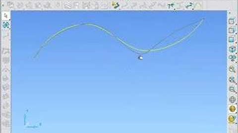 DelcamPowerSHAPE-e Draw simple Bezier curves