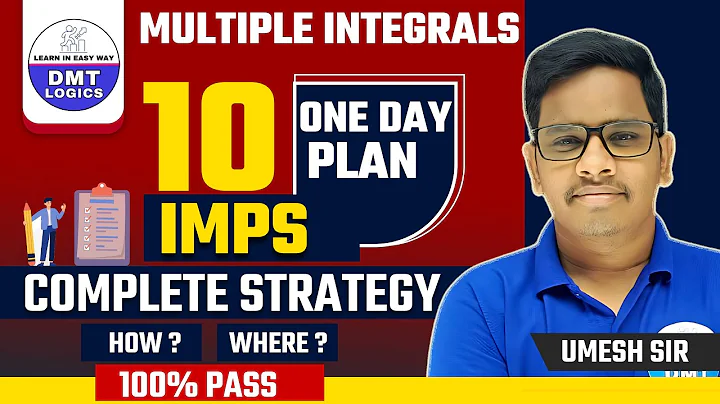 Multiple Integrals and vector calculus Imps with answers PDF | 5th sem maths 6B Paper | 5th sem imps