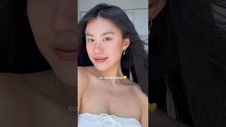 sun-kissed makeup 💛
