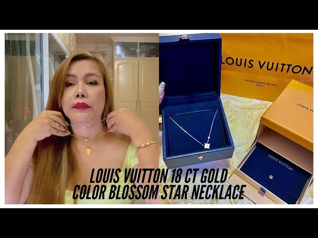 Louis Vuitton Unboxing - LV Unboxing 2022 - Fine Jewelry - Star Blossom  Pendant 
