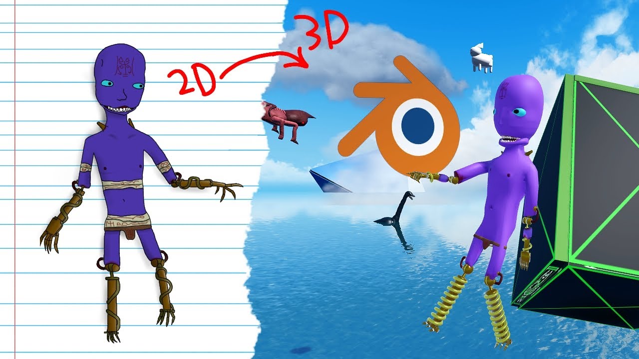New update - I'm 3D now - Crash land on Mars - Roblox game Dev Vlog 4 ...