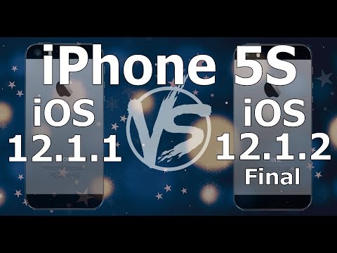 iPhone 5s iOS 7 vs iOS 12 -SpeedTest Comparison. 