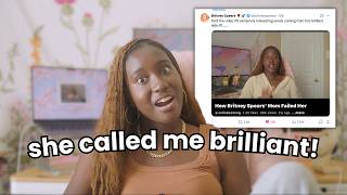 Soooo Britney Spears saw my video..!!