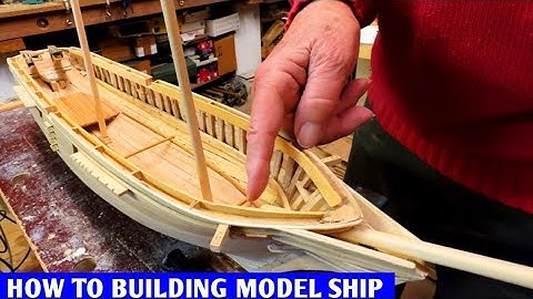 How to Building Ship Model, Part 12 - S.M.S Saida 1/65