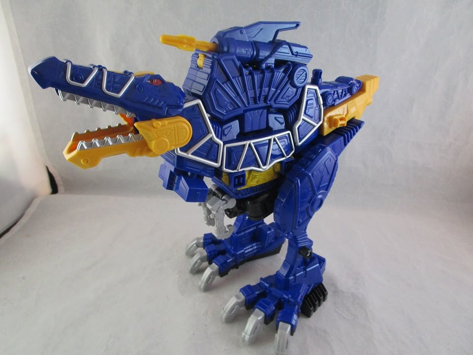 power, rangers, dino, super, charge, toy, review, figure, zord, megazord, m...