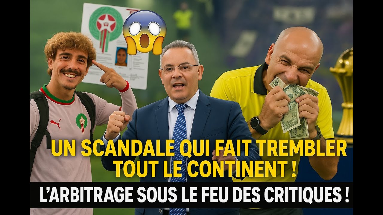 "Une séquence polémique d’arbitrage enflamme l’Afrique : soupçons et indignation"