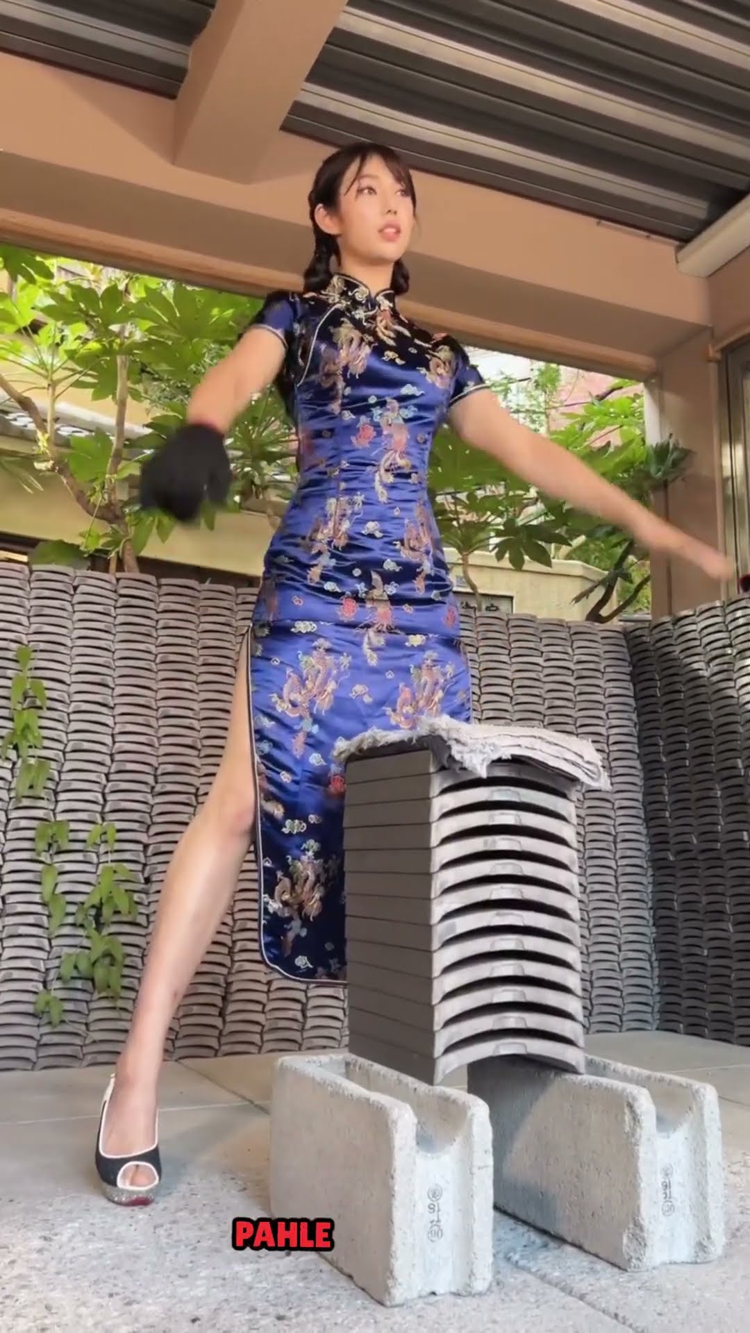 Chinese lady police officer #shortvideo