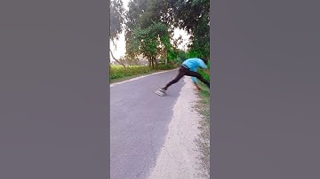 Power slide On Skate #skating #inlineskate #powerslide