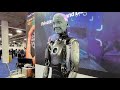 Watch Ameca the humanoid robot FIRST live interaction in public demo!