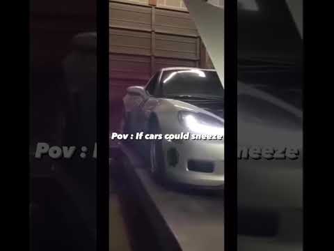 Cars sneezing