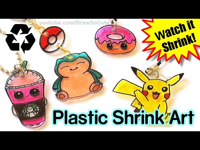 Shrink art charms - The Craft Train