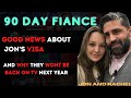 Rachel & Jon Share Exciting Visa News Sep 2020  -  90 Day Fiance NEWS