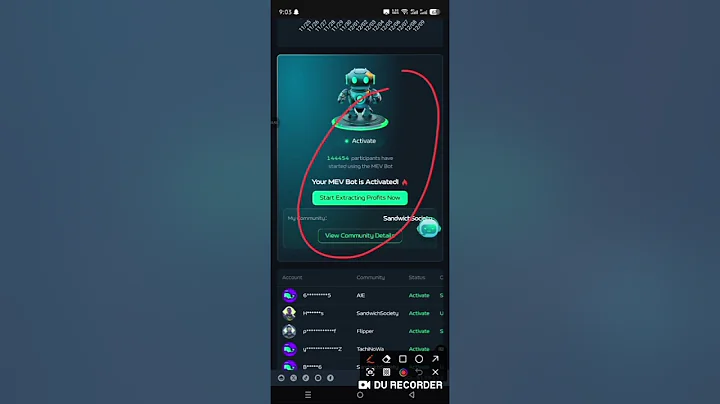 SMARTS MEV BOT  LIVE WITHDRAWAL PROOF.