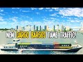 New Cargo Barges Solving Cargo Traffic Like a Pro in Cities Skylines!